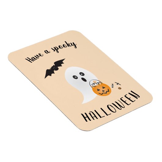 Spooky Halloween Ghost Trick oder Behandlung von O Magnet (Rechte Seite)