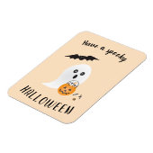Spooky Halloween Ghost Trick oder Behandlung von O Magnet (Linke Seite)