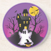 Spooky Halloween Ghost Untersetzer (Vorne)