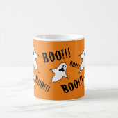 Spooky Halloween Ghosts Kaffeemaschine Tasse (Mittel)