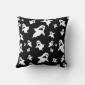 Spooky Halloween Ghosts Throw Cushion Kissen (Rückseite)