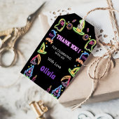 Spooky Halloween Glow Dark Birthday Party Geschenkanhänger