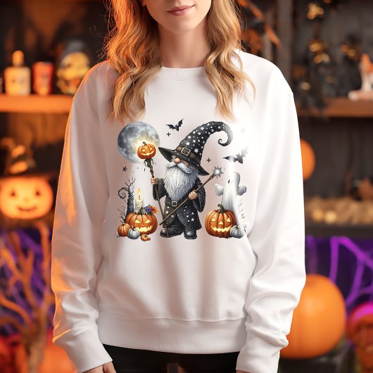 Spooky Halloween Gnome mit Personal Tri-Blend Shirt