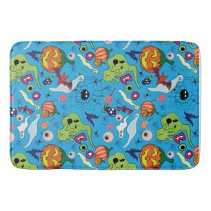 Spooky Halloween Graphic Collection Badematte