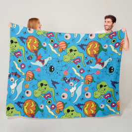 Spooky Halloween Graphic Collection Fleecedecke