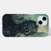 Spooky Halloween Graveyard Zombie Apocalyse Case-Mate iPhone Hülle (Rückseite (Horizontal))