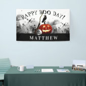 Spooky Halloween Happy Boo Day Geburtstag Banner (Messeveranstaltung)
