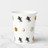 Spooky Halloween Headless Horseman Coffee Mug Pappbecher (Rechts)