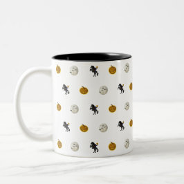 Spooky Halloween Headless Horseman Coffee Tasse