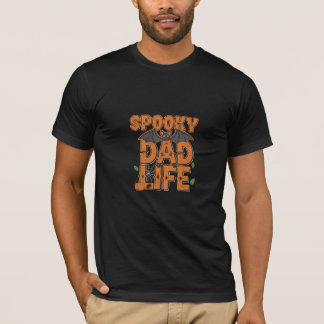 Spooky Halloween-Hemd für Väter T-Shirt