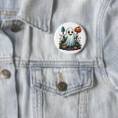 Spooky Halloween Herbstgartengürtel Pumpkin Button (Beispiel)