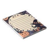 Spooky Halloween Hexe Notizblock (angewinkelt)
