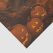 Spooky Halloween Hexen in einem Wald für Dekoupage Seidenpapier (Detail)