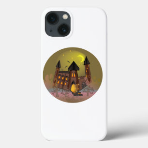 Spooky Halloween Hexenhaus und Vampirschloss Case-Mate iPhone Hülle