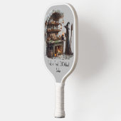 Spooky Halloween Hexentränke Apothekar Pickleball Schläger (Links)