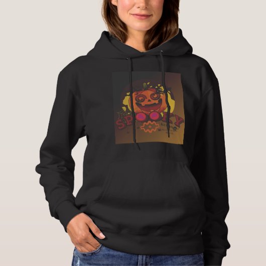 Spooky Halloween Hoodie (Vorderseite)