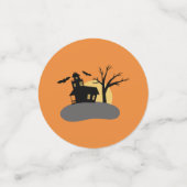 Spooky Halloween Houses | Boo! Konfetti (Klein Vorderseite)