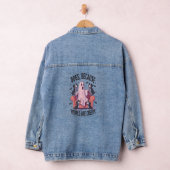 Spooky Halloween Hund Spooky Ghost (2) Jeansjacke (Hangar)