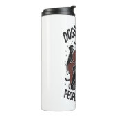 Spooky Halloween Hund Spooky Ghost 2 Thermosbecher (Nach links gedreht)
