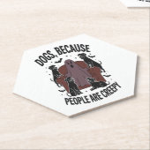 Spooky Halloween Hund Spooky Ghost 2 Untersetzer (angewinkelt)