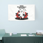 Spooky Halloween Hund Spooky Ghost Banner (Messeveranstaltung)