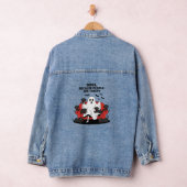 Spooky Halloween Hund Spooky Ghost Jeansjacke (Hangar)