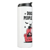 Spooky Halloween Hund Spooky Ghost Png 2 Thermosbecher (Nach links gedreht)