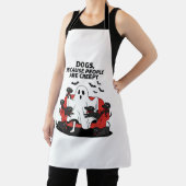 Spooky Halloween Hund Spooky Ghost Schürze (InSitu)