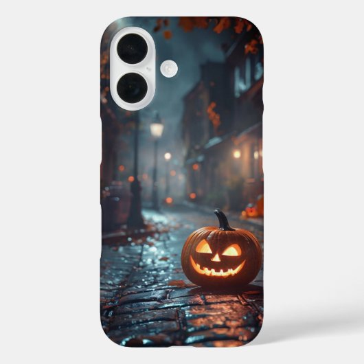 Spooky Halloween Jack-O'-Lantern Case-Mate iPhone Hülle (Rückseite)
