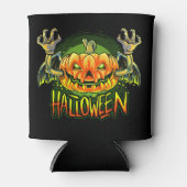 Spooky Halloween Jack-O-Lantern Dosenkühler (Vorderseite)