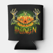 Spooky Halloween Jack-O-Lantern Dosenkühler (Rückseite)