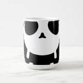 Spooky Halloween Jack-o-Laternen Kürbisgesicht Kaffeetasse (Mittel)