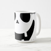 Spooky Halloween Jack-o-Laternen Kürbisgesicht Kaffeetasse (VorderseiteRechts)