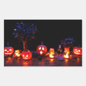 Spooky Halloween Jack-o''Lantern Sticker (Vorderseite)
