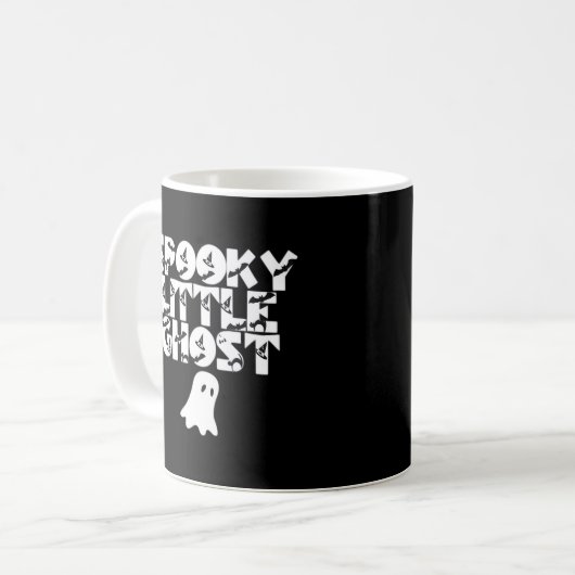 Spooky Halloween Kaffeetasse (Vorderseite Links)