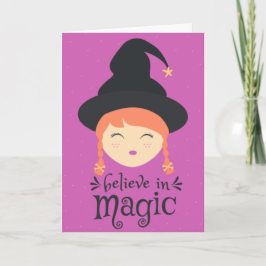 Spooky Halloween Karte (Vorderseite)