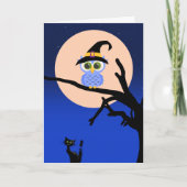 Spooky Halloween Karte (Vorderseite)