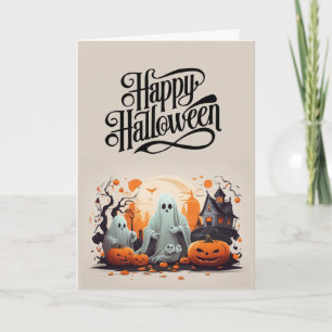 Spooky Halloween Karte