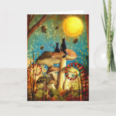 Spooky Halloween Karte (Vorderseite)