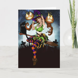 Spooky Halloween Karte