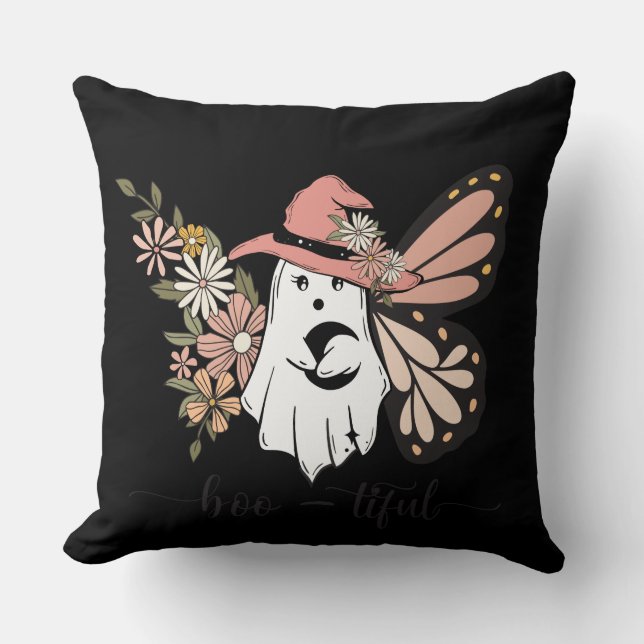 Spooky Halloween Kissen (Vorderseite)