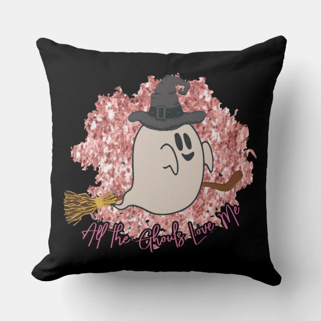 Spooky Halloween Kissen (Vorderseite)