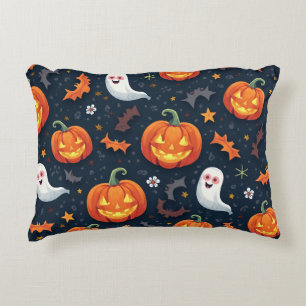 Spooky Halloween-Kissen mit Pumpkins&Ghost Dekokissen