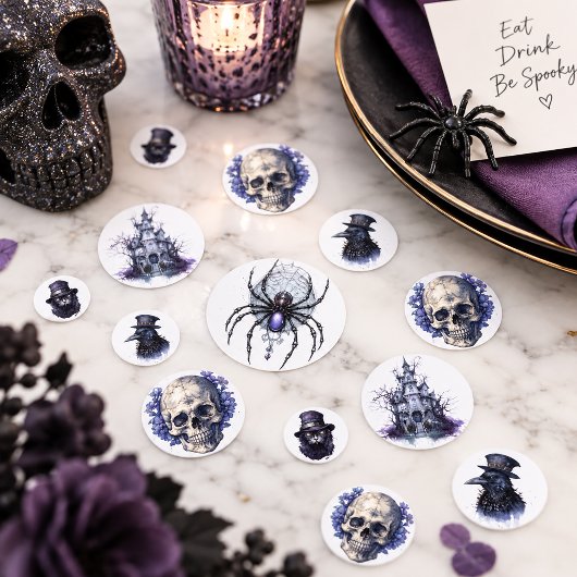 Spooky Halloween Konfetti