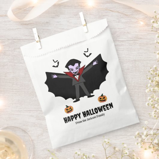 Spooky Halloween Kostüm Party Dracula Vampire Geschenktütchen (Ausgeschnitten)