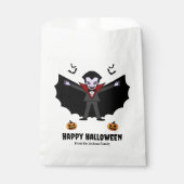 Spooky Halloween Kostüm Party Dracula Vampire Geschenktütchen (Vorderseite)