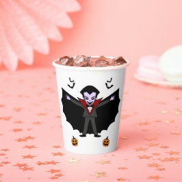 Spooky Halloween Kostüm Party Dracula Vampire Pappbecher