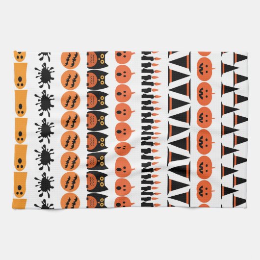 Spooky Halloween Küchentücher (Horizontal)