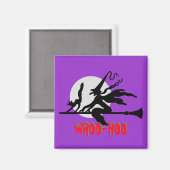 Spooky Halloween-Kühlschrankmagnet Magnet (Vorderseite/Rückseite)