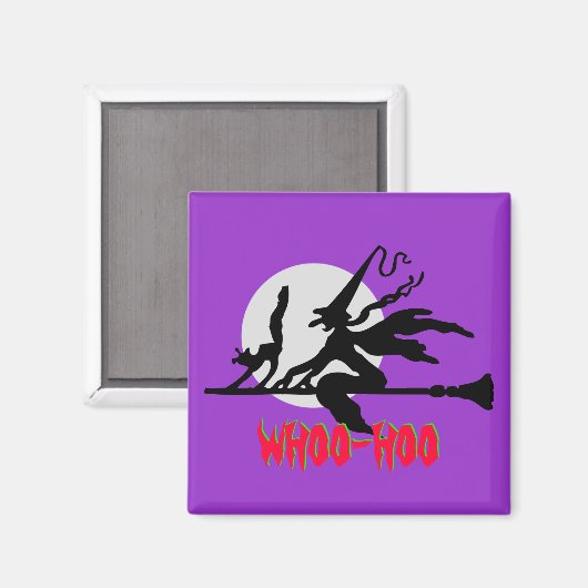 Spooky Halloween-Kühlschrankmagnet Magnet (Vorderseite/Rückseite)